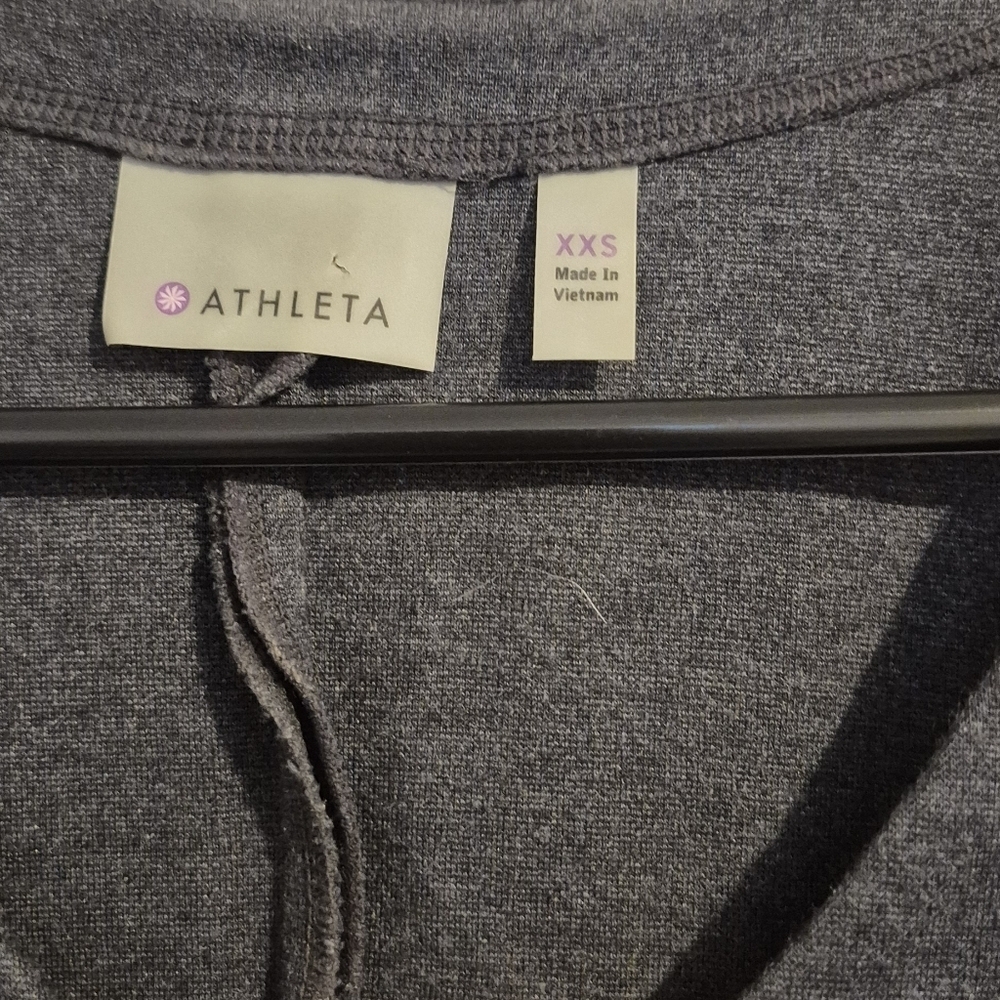 Athleta Dark Gray Long Sleeve Dress - Picture 6 of 6